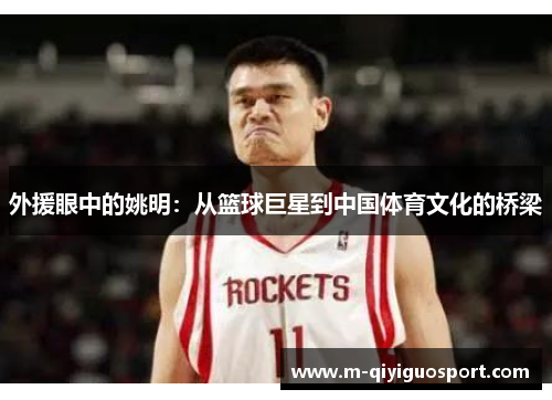 外援眼中的姚明：从篮球巨星到中国体育文化的桥梁